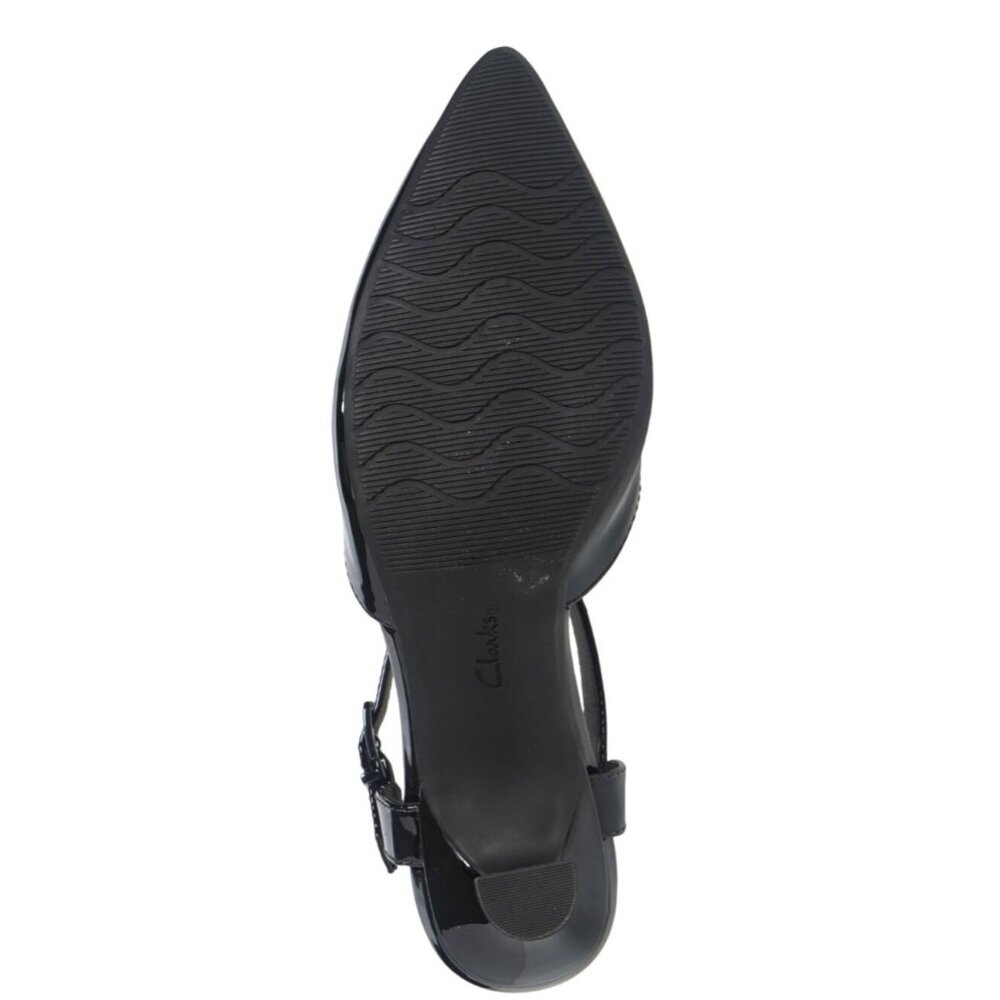 Clarks Kataleyna Cora Kitten Heel Pumps Black Size 7.5 - Picture 10 of 11